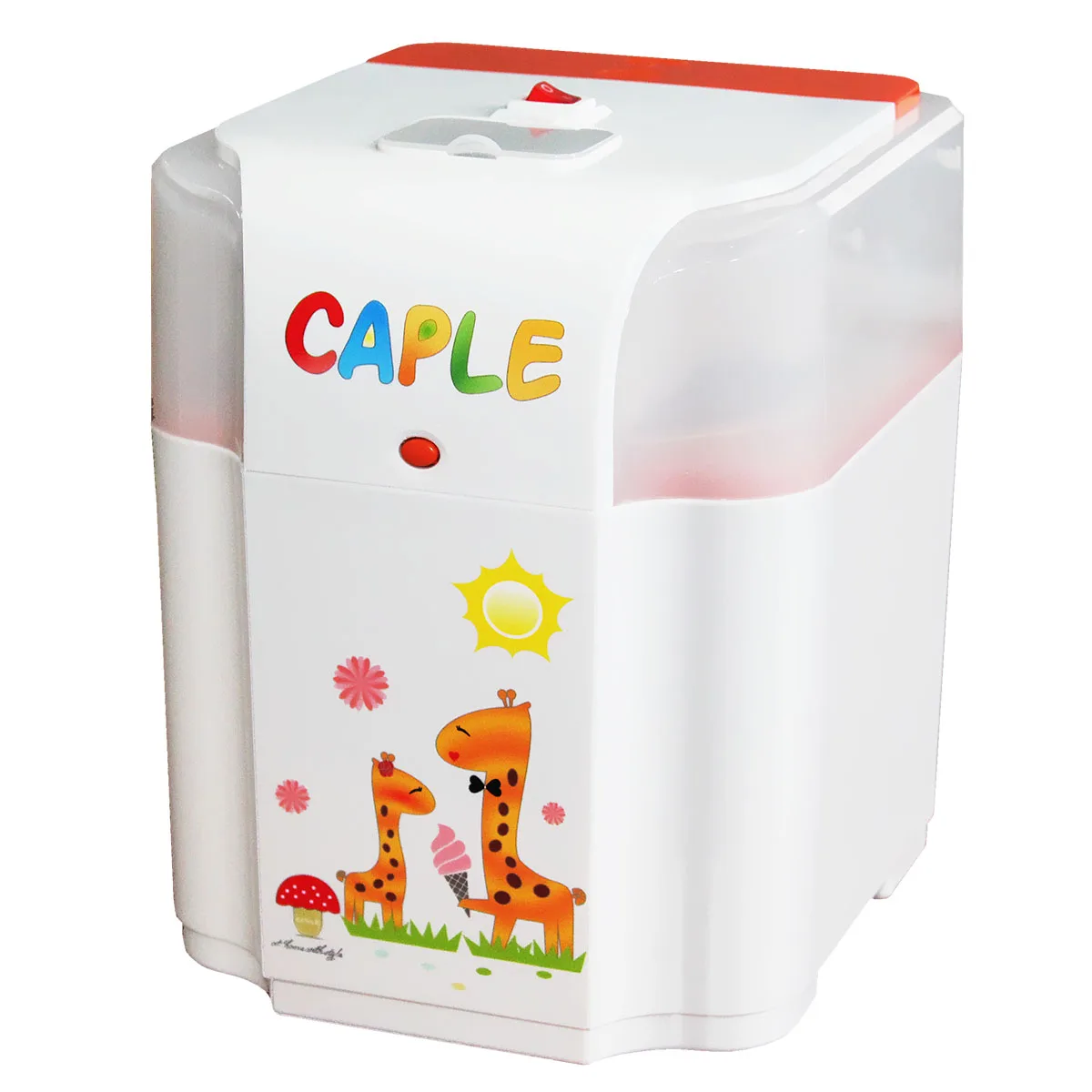 

Home Automatic Cute Design Ice Cream Machine Small DIY Fruit Ice Cream Maker One Key Easy Operation Soft Ice Cone Tool