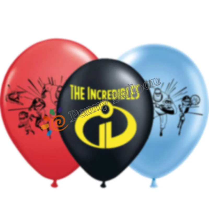 12 шт./лот Суперсемейка 2 воздушные шары латексные шары День рождения украшения игрушки для детей Globos