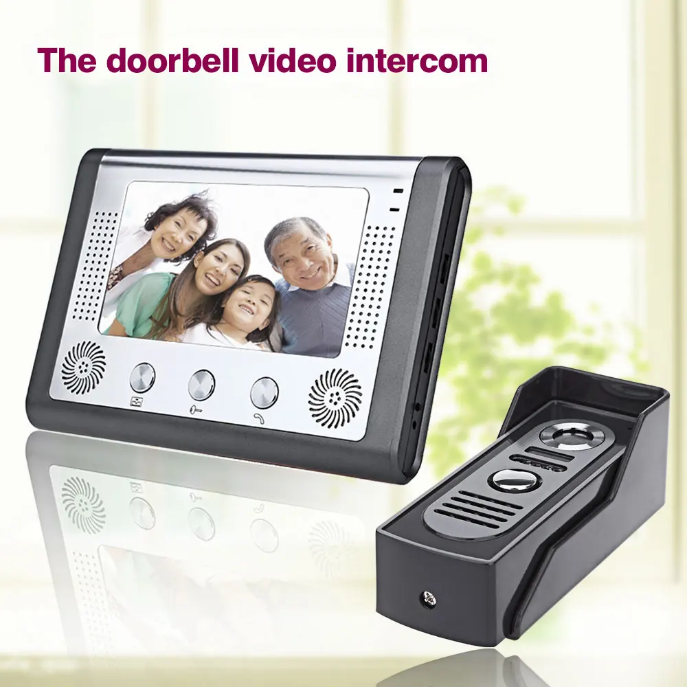 

Fimei SY801M11 7 Inch Security Doorbell Camera TFT Video Interphone Infrared Night Vision Doorbell Intercom Video Intercom