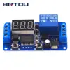 Module de commutateur de contrôle de relais de retardement de délai, affichage numérique LED DC 12V Module de carte PCB électronique PLC ► Photo 1/5
