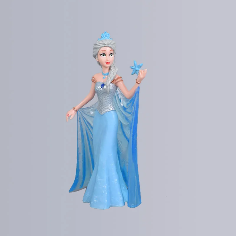 Disney Kid Toys 5 шт./компл. 10 13 см принцесса холодное сердце эльза русалка белоснежка