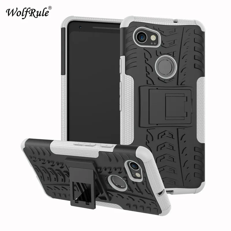 Фото Чехол wolfrole для Google Pixel 2 XL, двухслойный защитный чехол для Google Pixel 2 XL, силиконовый чехол из ТПУ для Google Pixel 2XL №5