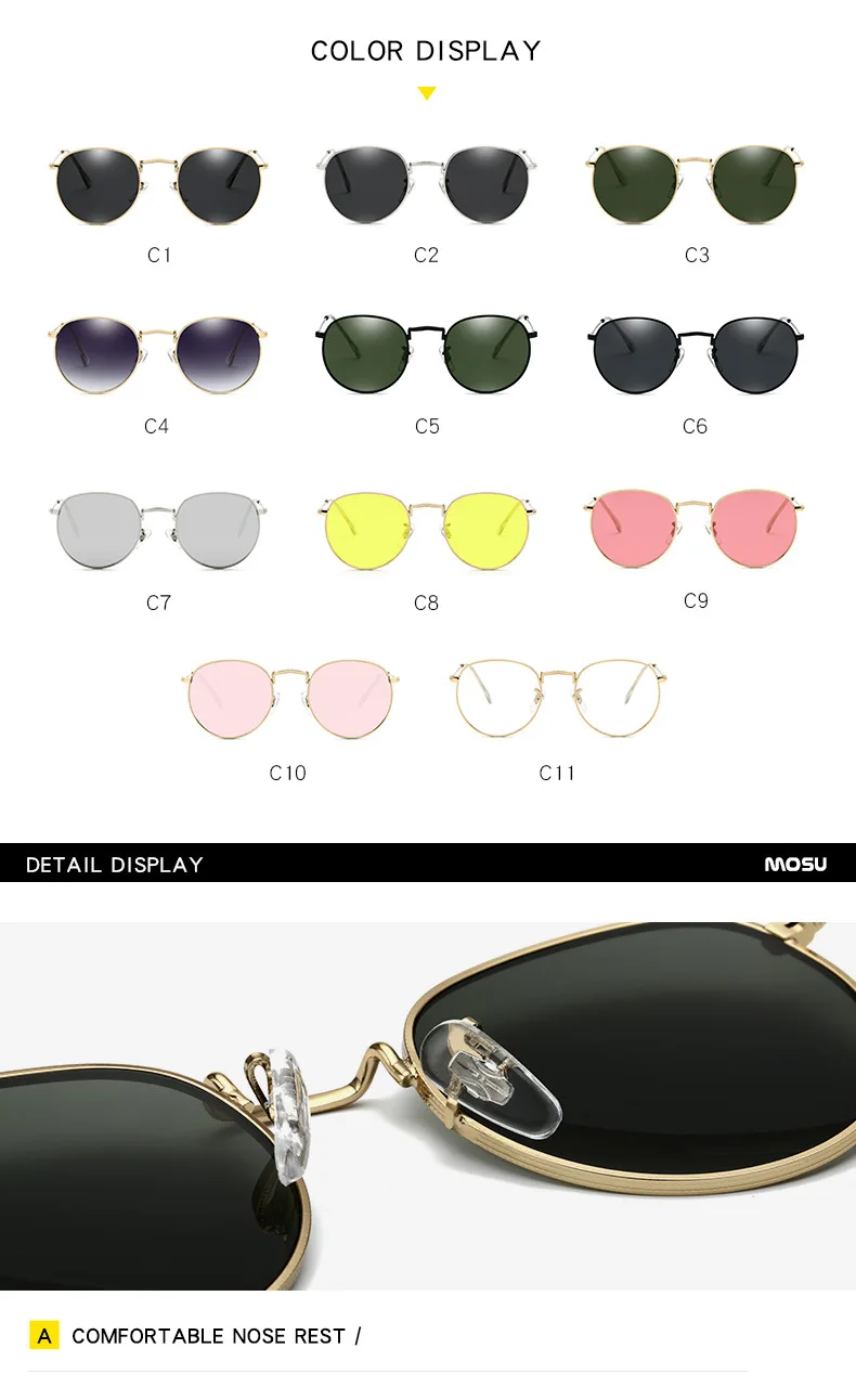 Новинка DPZ классические 3447 круглые зеркальные солнцезащитные очки в металлическом стиле, мужские и женские винтажные Ретро брендовые дизайнерские солнцезащитные очки Oculos De Sol