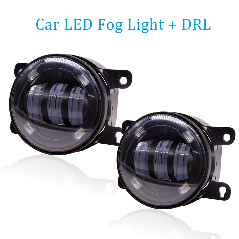 

2pcs Fog Lamp Light Projector DRL Daytime Running Light For Citroen C4 2004~2009 PICASSO 2006 2007 PICASSO 2011~2018 Aircross 12
