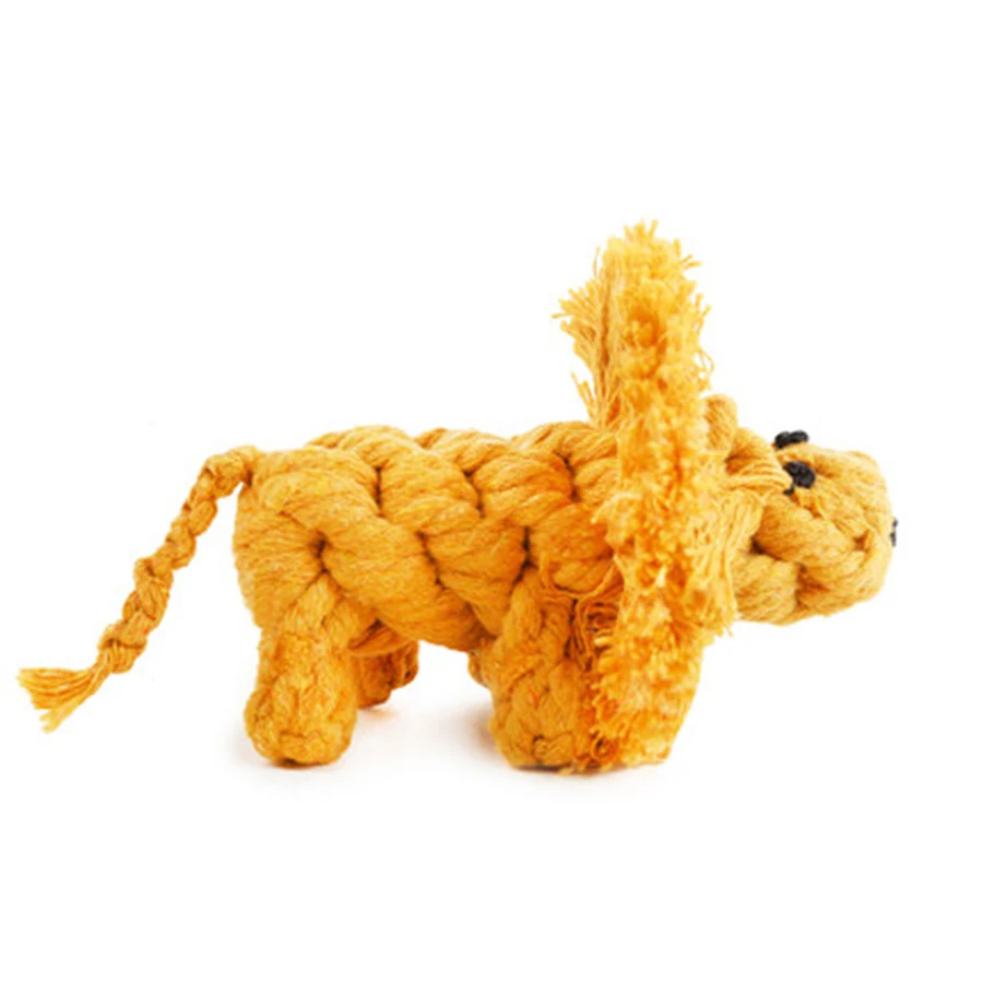 لينة الحيوانات الأليفة تحلق القرص الكلب لعب القطن حبل عقدة الكلب مضغ العظام ابرادور تدريب مجموعات اكسسوارات للحيوانات Jeux 50A0367