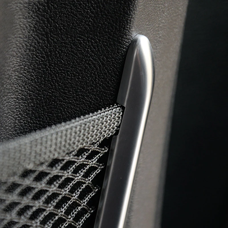 METYOUCAR ABS Carbon Fiber Front Grilles Kidney Face Net Decoration Frame Cover Trim 