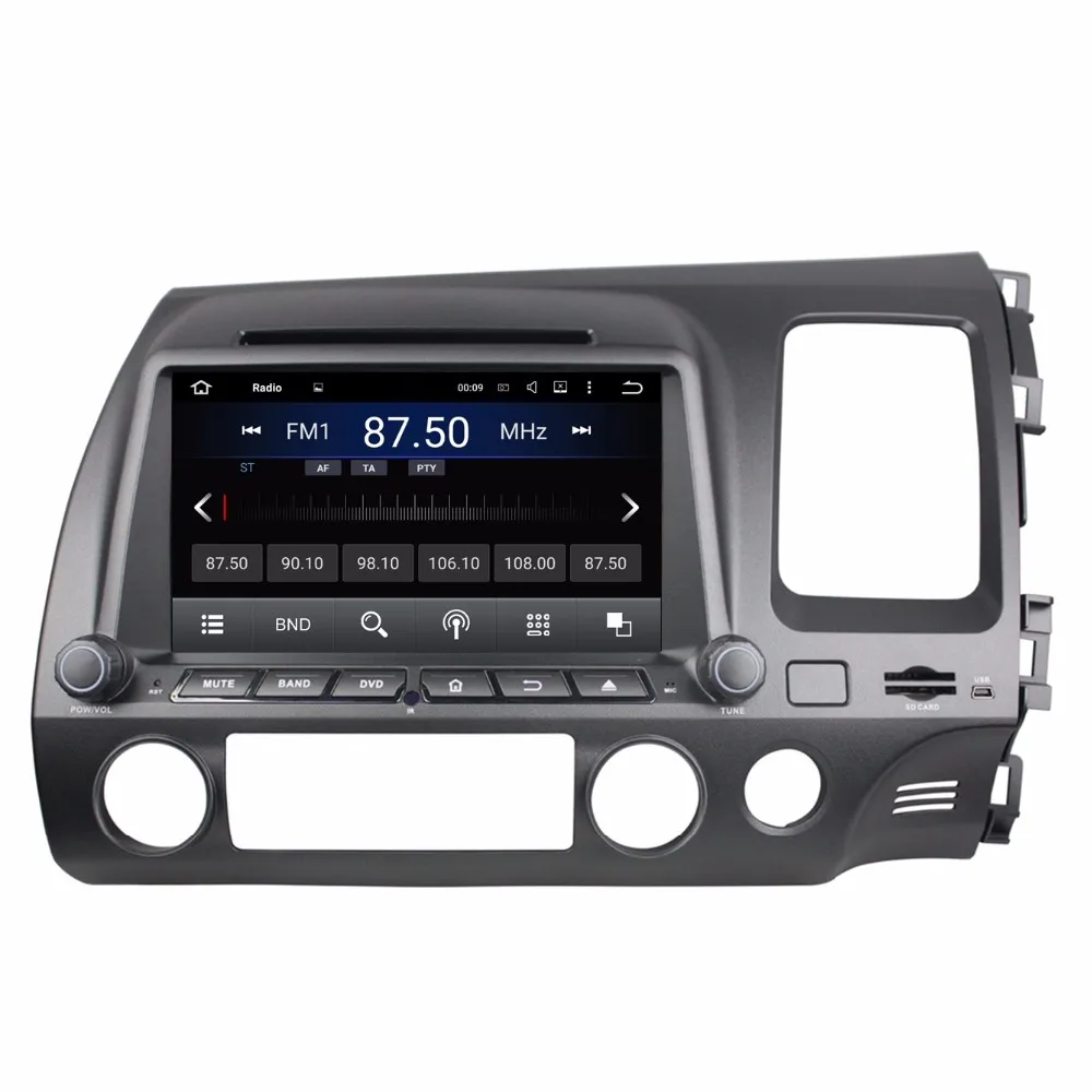 Perfect 8" Android Car DVD Player with TV/BT GPS WIFI,audio Radio stereo,Car PC/multimedia for Honda CIVIC 2006 2007 2008 2009 2010 2011 2