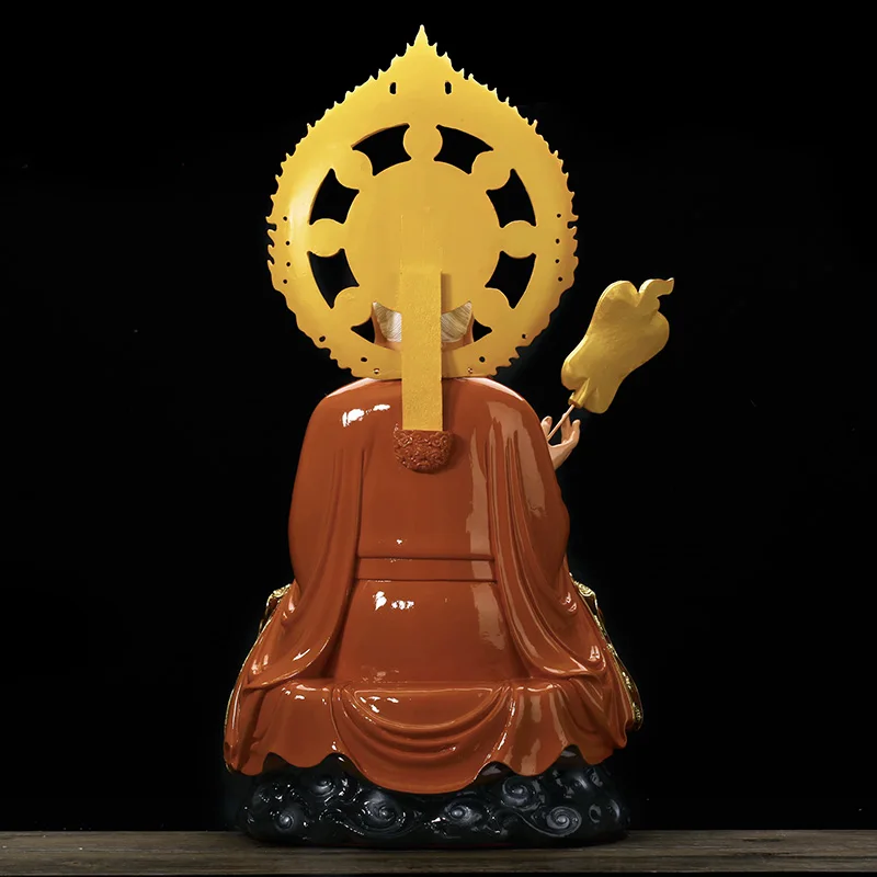 Большой призрак Бога Taoism 38 см иммонтальная статуя Будды храм эффективная защита