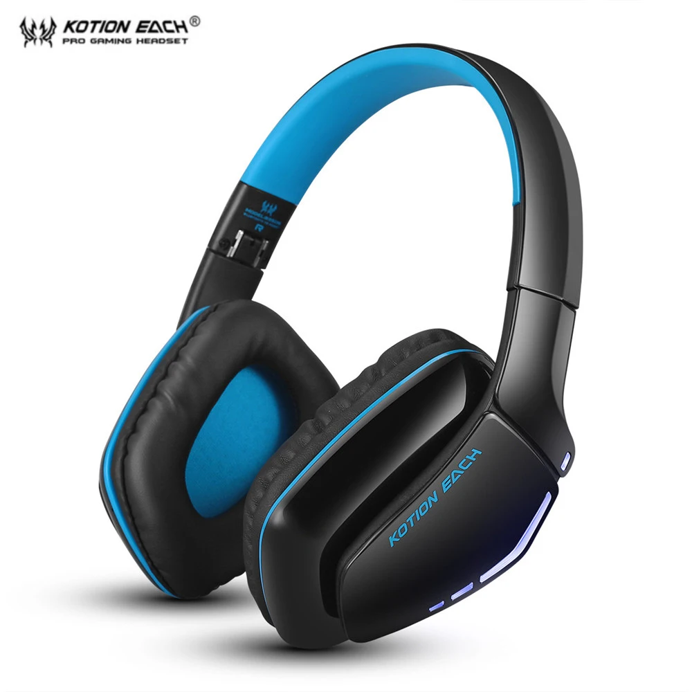 

KOTION EACH B3506 Bluetooth Headphones Wireless Headset Foldable Gaming Headset V4.1 with Mic for PS4 PC Mac Smartphones