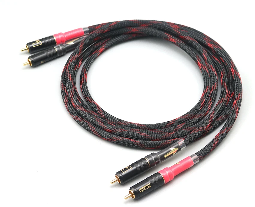 

audio U-P2.1 PCOCC RCA Interconnect Cable Hifi audio cable