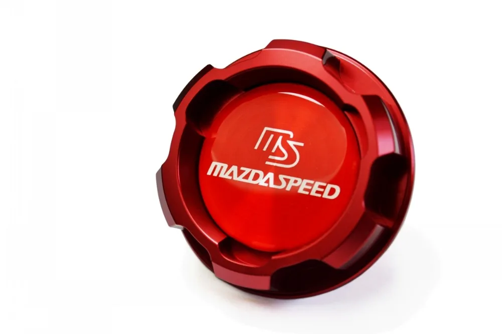 Алюминий красный моторное масло Кепки для MAZDA MAZDASPEED RX7 RX8 323 FAMILIA BP 1.8L PROTEGE FSDET MIATA MX5 MX-5 красный эмблема