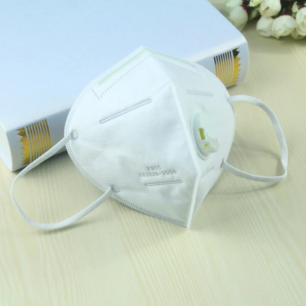 

Activated carbon mask Folding mask with breathing valve dust pm2.5 anti-fog industrial protective labor mask
