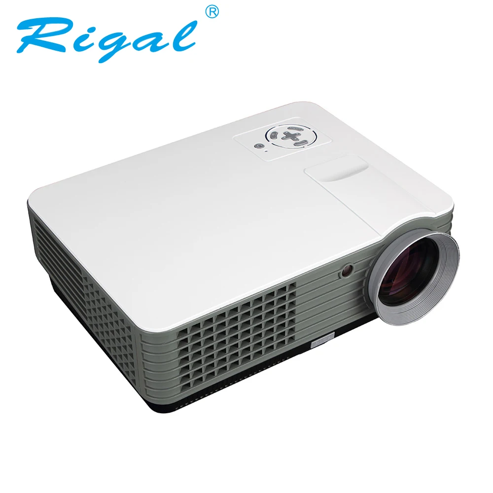 Rigal проектор RD801 LED 2000 люмен домашний кинотеатр TV LCD мультимедиа видеоприставка HDMI
