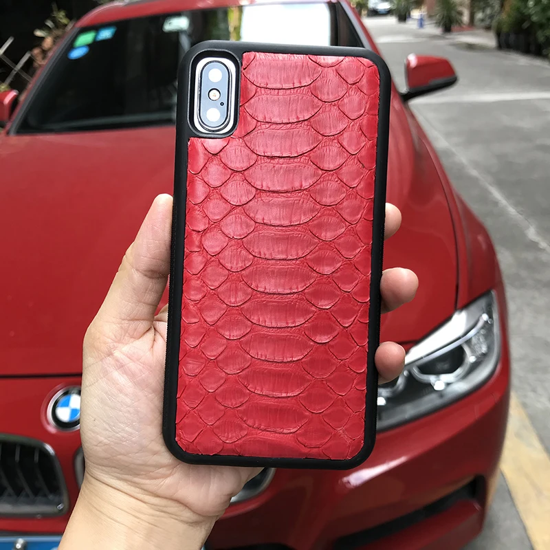 Luxury Genuine Python Skin Snake Design custom name