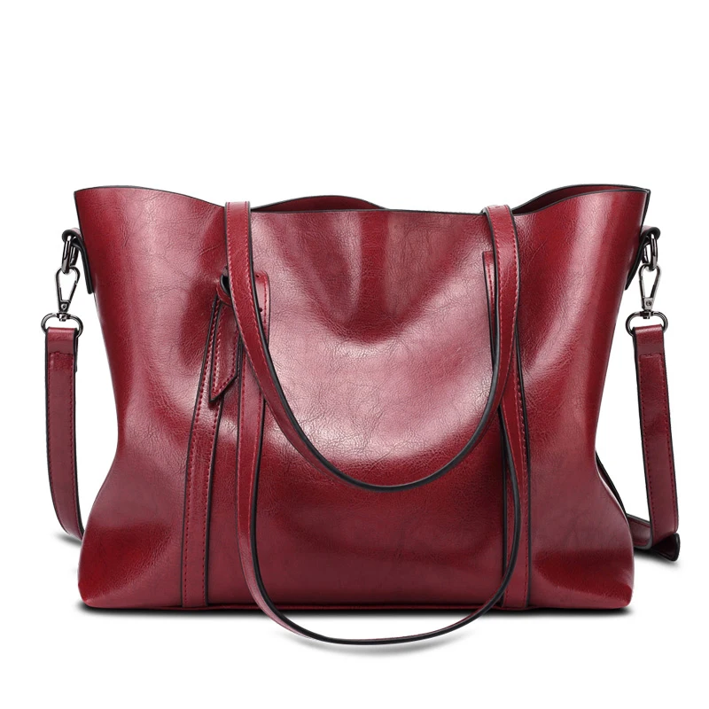 

Luxury Handbags Women Bags Designer PU Leather Female Stitching Handbags Big Capacity Shoulder Bag