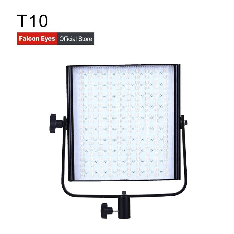 

Falcon Eyes 40W Bi-Color LED Video Studio Fotografia Panel Light Continuous Mini Lamp Portable Dimmable Lighting On Camera T10