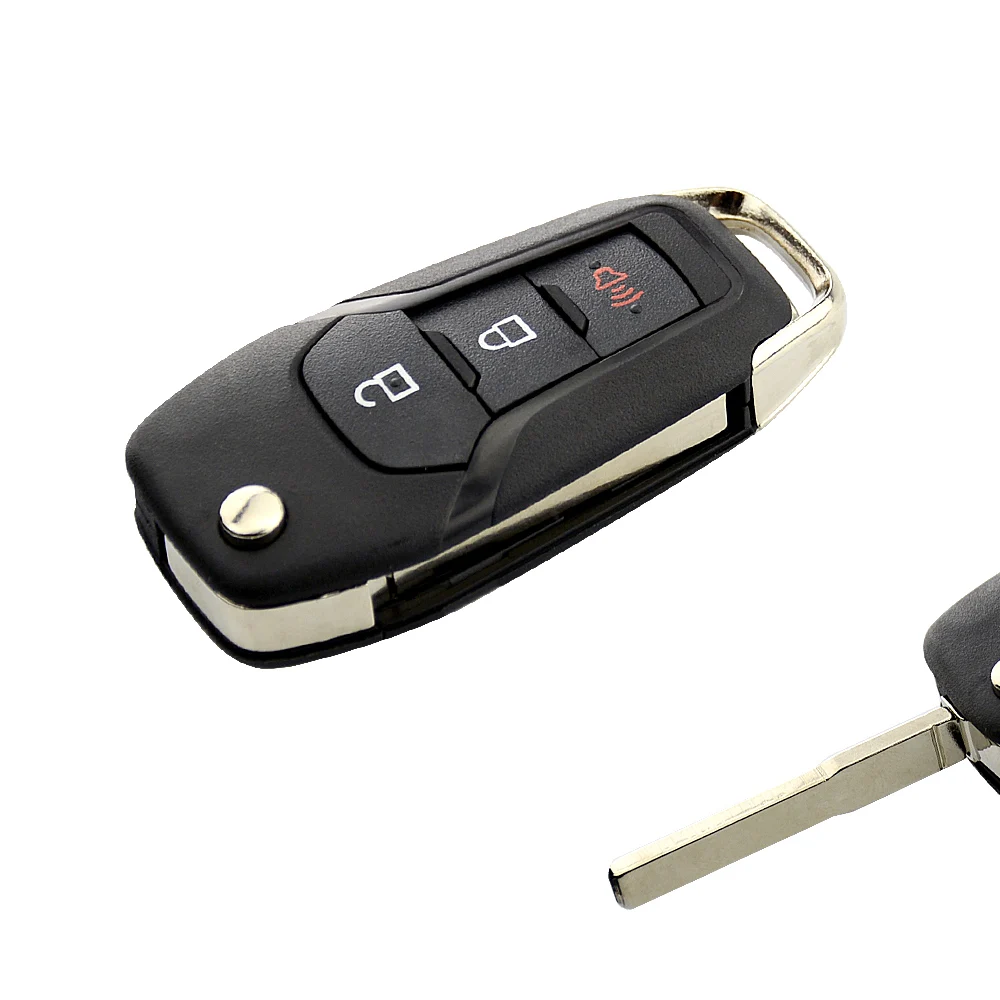 Günstig OkeyTech Remote Key für Ford Fusion Escort Focus Mondeo Ranger Flip Folding HU101 Klinge 49 Chip N5F A08TAA Senden Schlüssel Ring