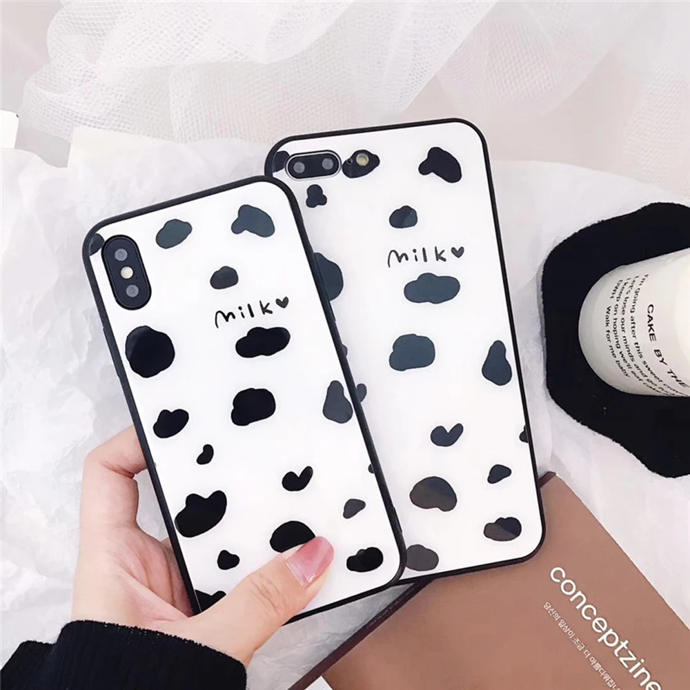Cow-Milk-Phone-Cases-For-iPhone-7-Plus-Xs-Max-XR-X-8-6-6s-Plus-Tempered-Glass-Shockproof-Fashion-Cute-Fitted-Back-Case-Capa-SI68- (6)