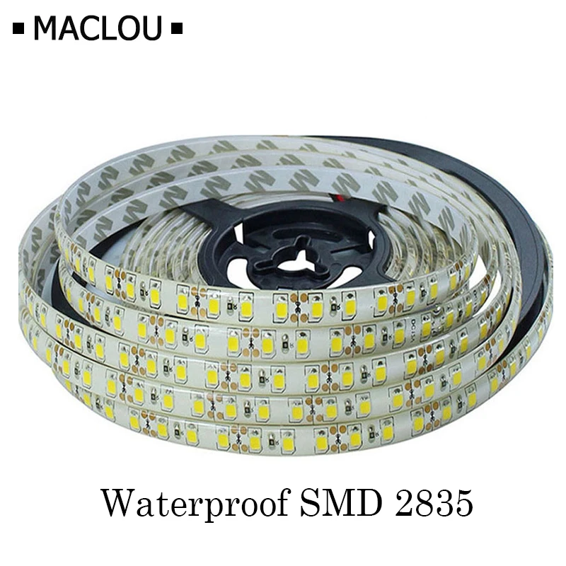 

12V 60Leds 5m LED Ribbon SMD2835 RGB Waterproof Strip Light Indoor Outdoor Lighting Decor Flexible Christmas New Year Lamp Strip