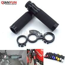CNC 7/" Универсальный мотоциклетный руль, ручки для велосипеда, рукоятка для Kawasaki ZX7R ZX1100 ZRX1100 ZZR1200 ZG1000