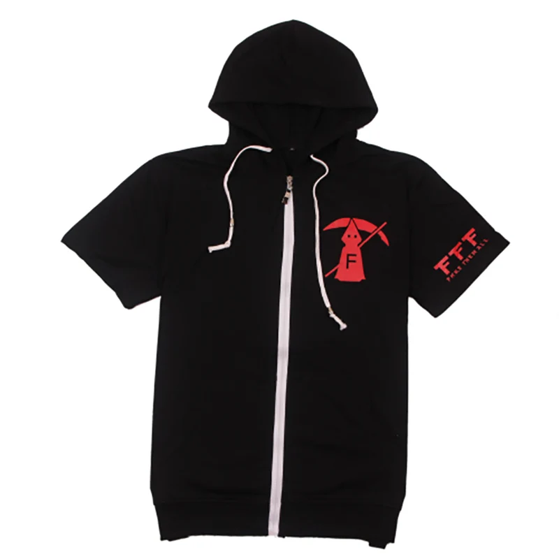 FFF Fatal Fire Fukanzenna Coat short sleeve hooded Jacket