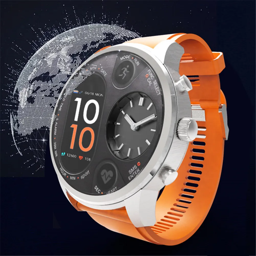 

OGEDA Luxury Smart dual display quartz watch T3 smart watch Healthy heart rate monitoring Multi-functional men's watch