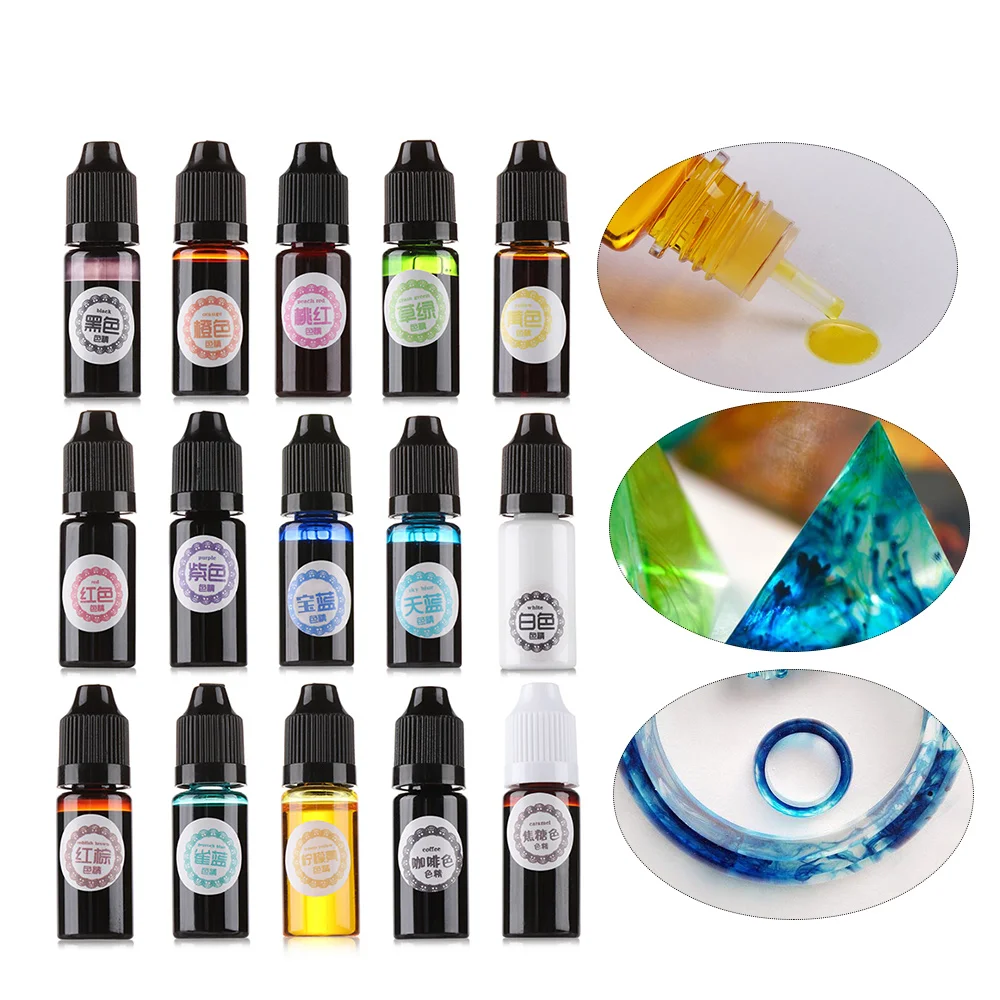 

10g Hot Multicolor Epoxy Color UV Resin Oily Coloring Dye Colorant | Resin Pigment Art Crafts Jewelry Accessories