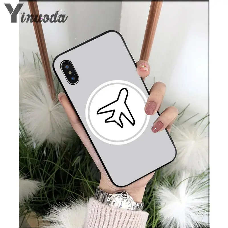 Simple and lovely cartoon pattern air plane