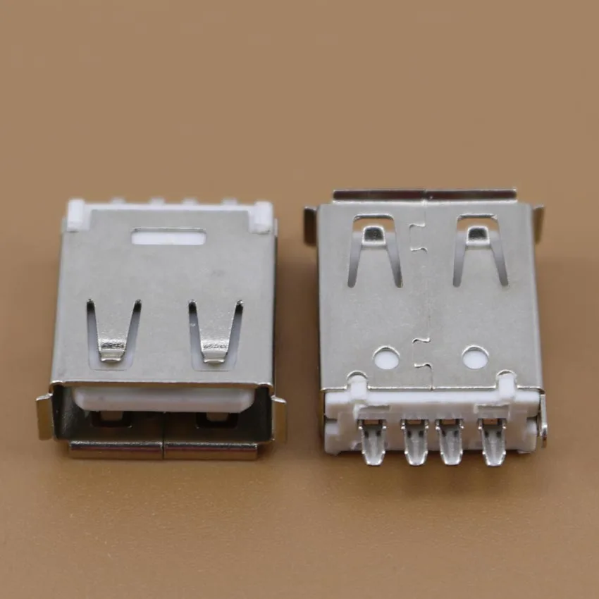 Прямой USB разъем YuXi типа A 1 шт.|female usb connector|usb female femaleusb connector solder |