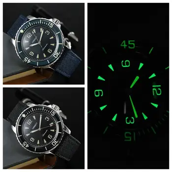 

Automatic Watch Men corgeut Luxury Brand Mens Mechanical Watches Male clock luminous Self-Winding Sport Wristwatch