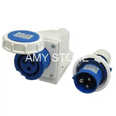 

16A Splash Proof IP67 2P+E IEC309-2 Free Hanging Industrial Socket