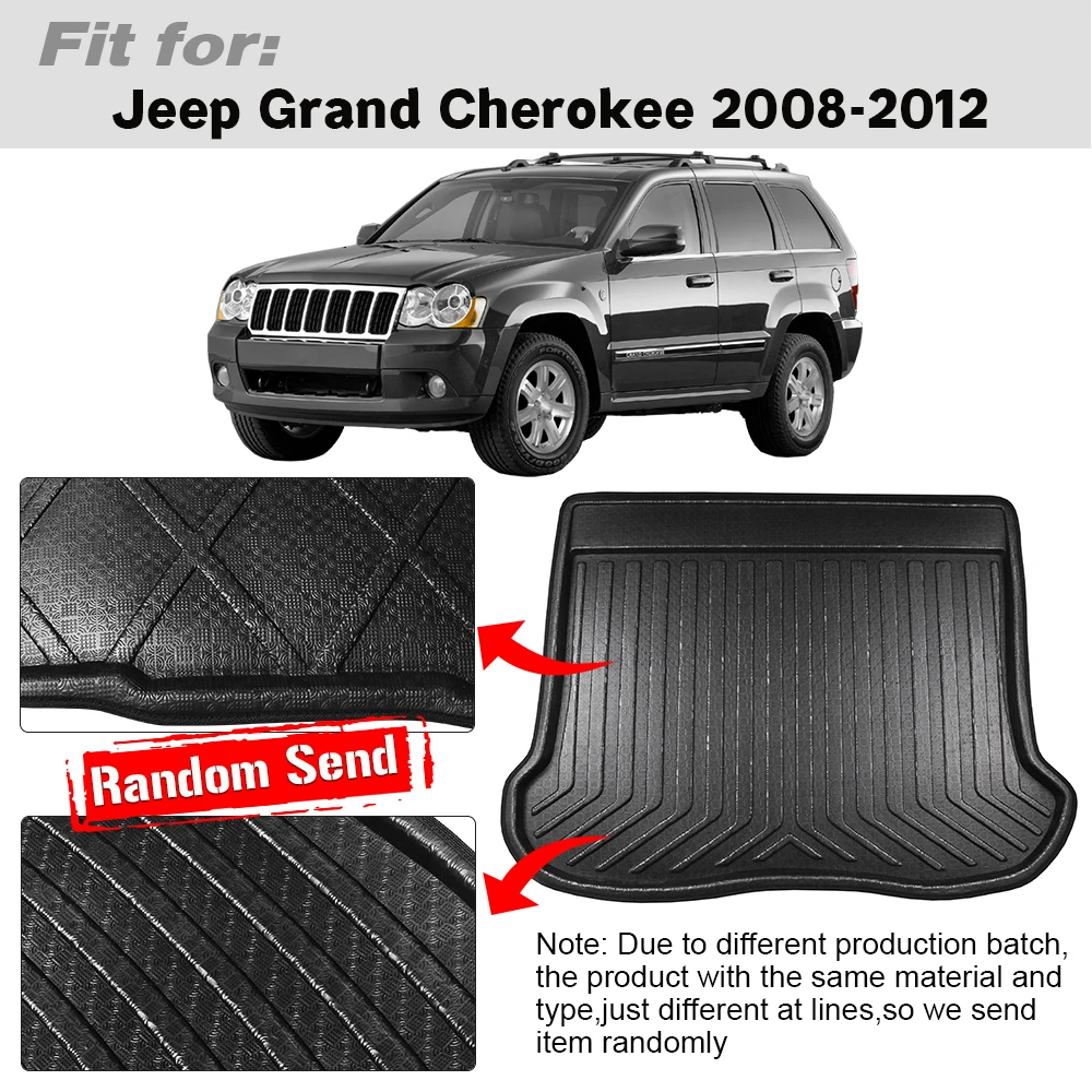 Buildreamen2 для Jeep Grand Cherokee 2008 2012 коврик багажника автомобиля поднос подкладка сапога