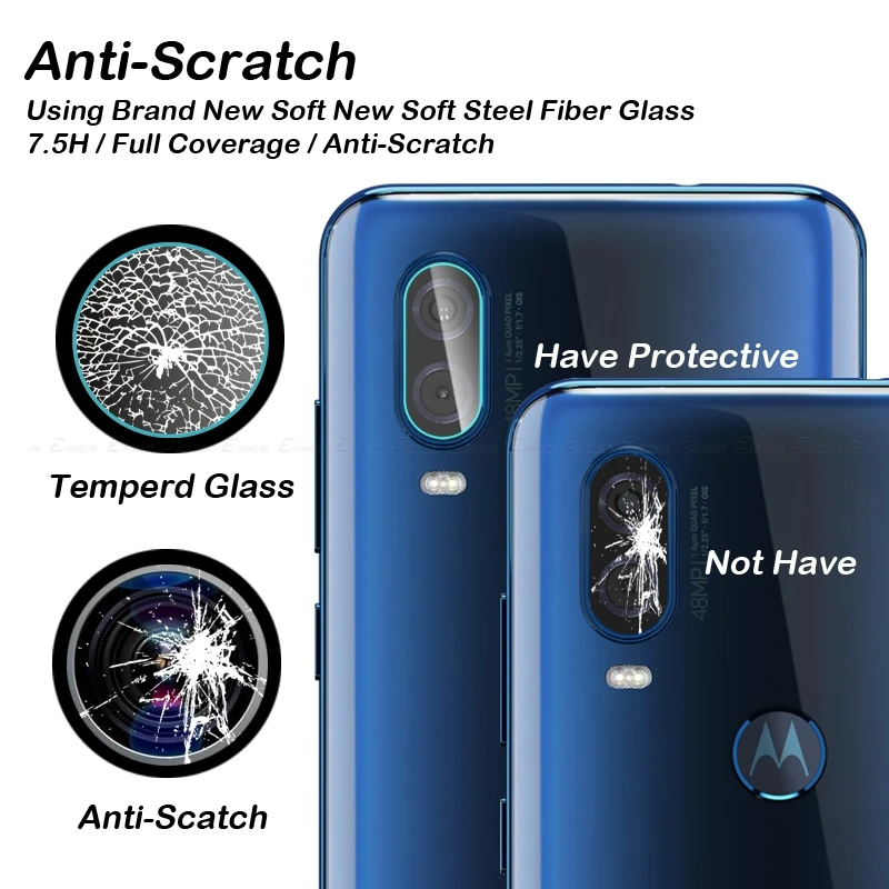 Прозрачная защитная пленка из закаленного стекла для Motorola Moto P50 P30 Play X4 E4 One vision M