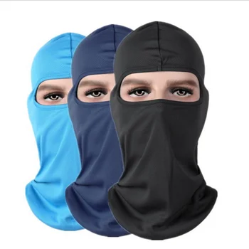 

by DHL 500pcs Hot Selling Motorcycle Cycling Neck Protecting Outdoor Balaclava Full Face Mask Ultra Thin Breathable Windproof