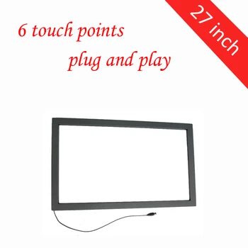 

27 inch infrared touch frame screen multi touch 6 points no glass