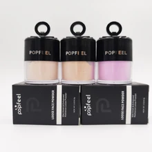 Manooby пудра для макияжа, порошок, ремонт, контроль громкости, масло, отбеливающий макияж, инструмент, трехцветный прочный легкий дышащий свободный порошок