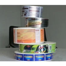 Индивидуальные рождественские виниловые наклейки в рулоне