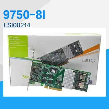 

FANMI LSI 3ware 9750-8i LSI00214 PCI-E2.0x8 LSISAS2108 512MB Cache Controller SFF8087 MiniSAS,SAS Cable not included