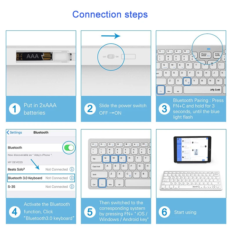 4  Bluetooth Keyboard 1
