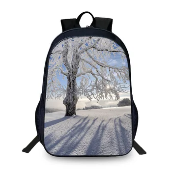 

BAOBEIKU New Forest For Scenery 3D Backpacks Pattern Fashion Children School Bags For Girls Boys Men Book Bag Kids Bags HOT SALE