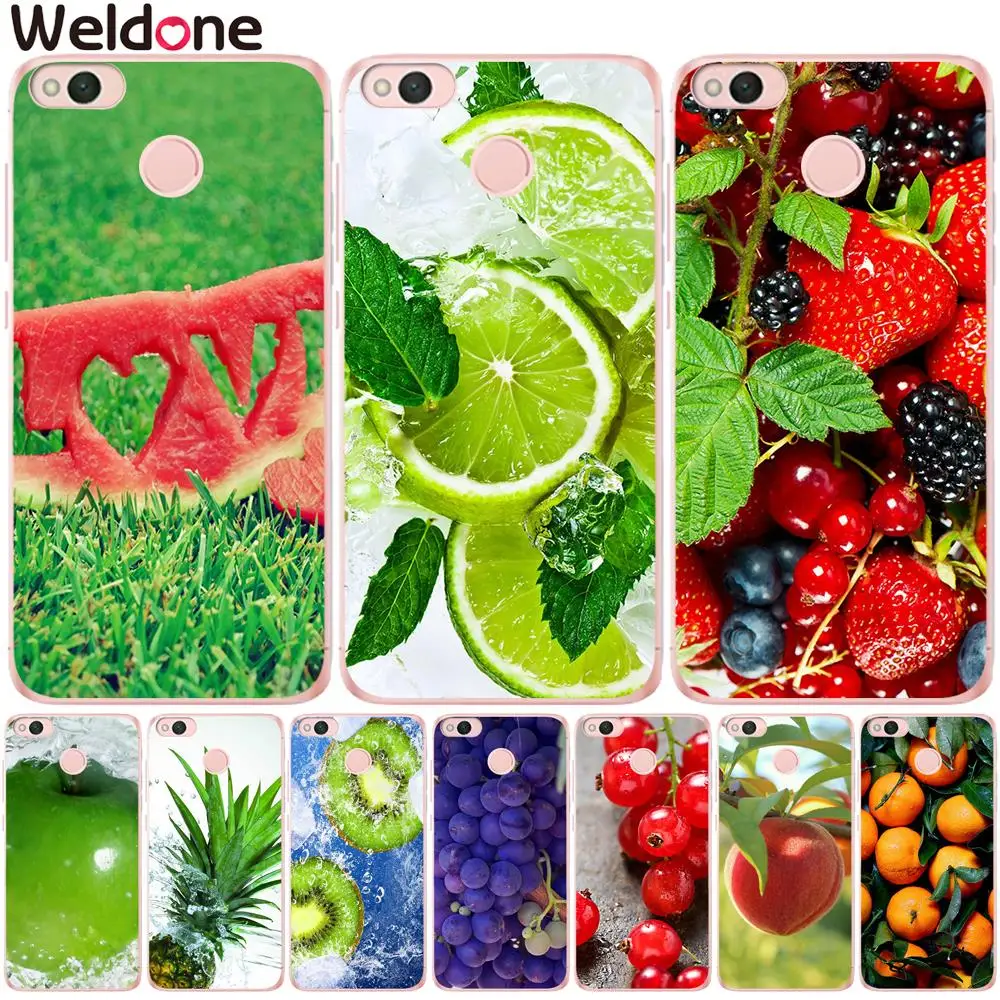 

Cool Cute Summer Fruit Case For Xiaomi Mi 5X Mi a1 Mi6 Redmi 4 Pro Note 4X 4A 5A Soft Silicone Phone Cases Cover Etui Capa Coque