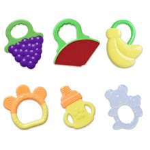 תינוק Teether בטיחות חומר סיליקון נשכן רך צעצועי בקיעת שיניים תינוק Bpa משלוח תינוק טיפול עבור יילוד תינוק