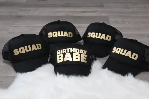 Индивидуальный текст день рождения babe отряд сетчатый Snapback дальнобойщика
