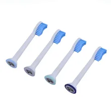 4 sztuk Oclean wymienić Sonic końcówki do elektrycznych szczoteczek do zębów miękkie dla Philips Soocas elektryczna szczoteczka do zębów Oral B szczoteczki do zębów