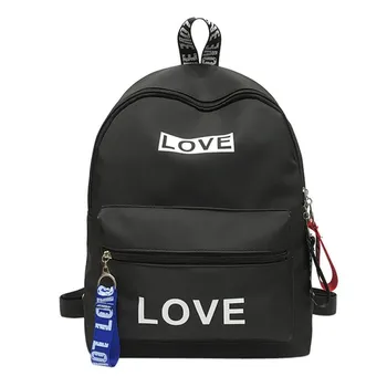 

Mochila Escolar 2018 Women's Fashion Ribbon Decoration Shoulder Bags Backpack Travel Rucksack Notebooks for School Women Bag