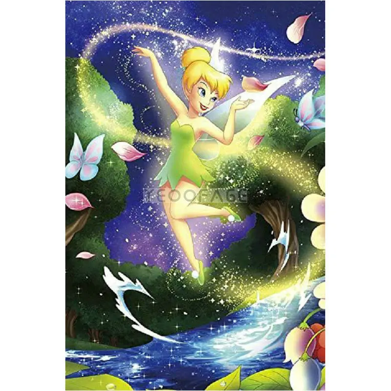 

5D Diamond Embroidery DIY "Cartoon fairy" Full Square ,Diamond painting Cross Stitch Rhinestones Needlework Home Decor