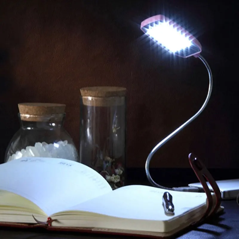 Настольная лампа светодиодный настольный светильник светодиодный светильник для чтения светодиодный гибкий светильник лампа для ноутбука Настольный ПК Настольная лампа USB лампа для чтения