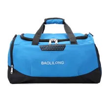 Professional Waterproof Large Sports Gym Bag With Shoes Pocket Men Outdoor Fitness Training Duffle Bag Women Travel Yoga Handbag