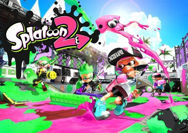 Splatoon 2 плакат Новый Nintendo игры Шелковый постер декоративная стена картина 24x36inch |