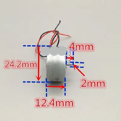 

RF-300C-11440 DC 3V 2200RPM 0.007A Electric Mini DC Motor for DVD CD-ROM